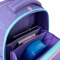 Школьный каркасный рюкзак GoPack Education Say Cheese Фиолетовый 12.5л (GO24-597M-4)