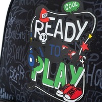 Школьный каркасный рюкзак GoPack Education Ready2Play Принт 12.5л (GO24-597M-6)