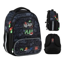 Школьный каркасный рюкзак GoPack Education Ready2Play Принт 12.5л (GO24-597M-6)