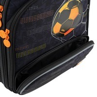 Школьный каркасный рюкзак GoPack Education Goal Time Черный 12.5л (GO24-597M-8)