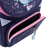 Школьный каркасный рюкзак GoPack Education Pretty Owl Синий 11л (GO24-5001S-2)