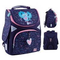 Школьный каркасный рюкзак GoPack Education Pretty Owl Синий 11л (GO24-5001S-2)