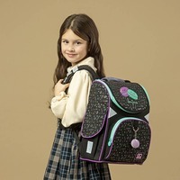 Школьный каркасный рюкзак GoPack Education Lovely Macarons Черный 11л (GO24-5001S-3)