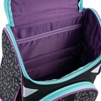Школьный каркасный рюкзак GoPack Education Lovely Macarons Черный 11л (GO24-5001S-3)
