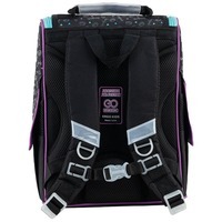 Школьный каркасный рюкзак GoPack Education Lovely Macarons Черный 11л (GO24-5001S-3)