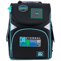 Школьный каркасный рюкзак GoPack Education Eternal Game Черный 11л (GO24-5001S-6)