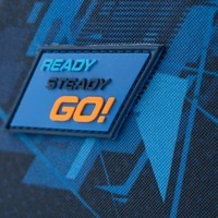 Школьный каркасный рюкзак GoPack Education Speedway Синий 11л (GO24-5001S-7)