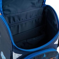 Школьный каркасный рюкзак GoPack Education Speedway Синий 11л (GO24-5001S-7)
