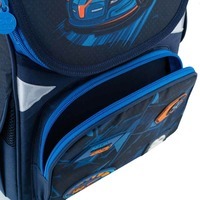Школьный каркасный рюкзак GoPack Education Speedway Синий 11л (GO24-5001S-7)