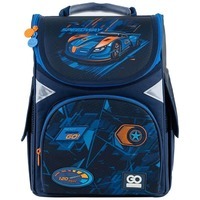 Школьный каркасный рюкзак GoPack Education Speedway Синий 11л (GO24-5001S-7)