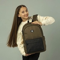 Городской рюкзак GoPack Education Teens 140L-3 Хаки 15л (GO24-140L-3)