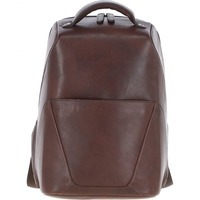 Городской кожаный рюкзак Ashwood K47 Brown (K47 BRN)