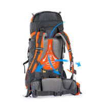Туристический рюкзак Naturehike NH70B070-B 70+5 л Голубой (6927595709023)