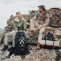 Туристический рюкзак Naturehike NH70B070-B 70+5 л Светло-коричневый (6975641887461)