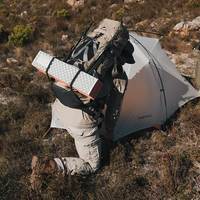 Туристический рюкзак Naturehike NH70B070-B 70+5 л Светло-коричневый (6975641887461)