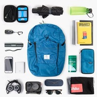 Туристический складной рюкзак Naturehike Ultralight NH17A017-B 22 л Серый (6927595725085)