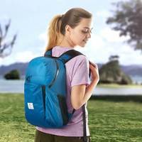 Туристический складной рюкзак Naturehike Ultralight NH17A017-B 22 л Голубой (6927595725108)