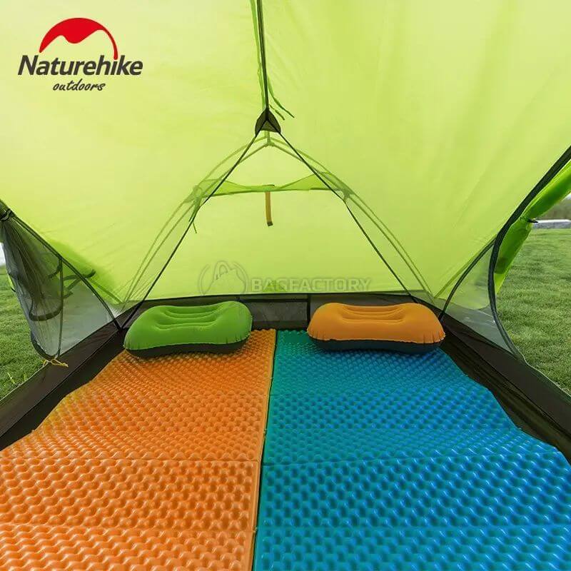Туристический коврик Naturehike NH19QD008 IXPE 185x56х18 см Голубой (6927595738108)