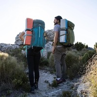Туристический коврик Naturehike NH19QD008 IXPE 185x56х18 см Голубой (6927595738108)