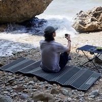 Туристический коврик Naturehike CNK2300DZ017 IXPE 200x65х2 см Темно-синий (6976023923197)