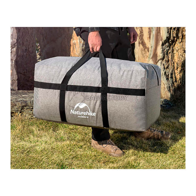Дорожная сумка-баул Naturehike NH17S021-L 100 л Темно-серый (6927595724903)