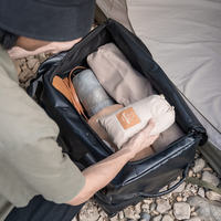 Дорожная сумка на колесах Naturehike NH21LX002 М 85л Черная (6975641885443)