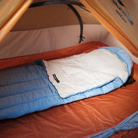 Спальный мешок Naturehike L250 NH21MSD07 (9°C) правый 190+30см Голубой (6927595774830-R)