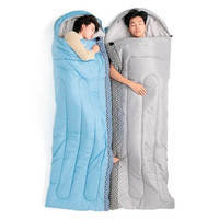 Спальный мешок Naturehike L250 NH21MSD07 (9°C) правый 190+30см Голубой (6927595774830-R)