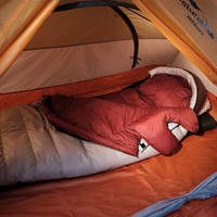 Спальний мішок пуховий Naturehike Snowbird NH20YD001 L 205 см Коричневый 720 г (6927595761304)