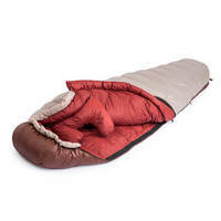 Спальний мішок пуховий Naturehike Snowbird NH20YD001 L 205 см Коричневый 720 г (6927595761304)