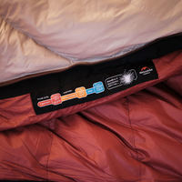 Спальний мішок пуховий Naturehike Snowbird NH20YD001 L 205 см Коричневый 720 г (6927595761304)