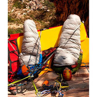 Спальний мішок пуховий Naturehike Snowbird NH20YD001 M 190 см Коричневый 350 г (6927595762127)
