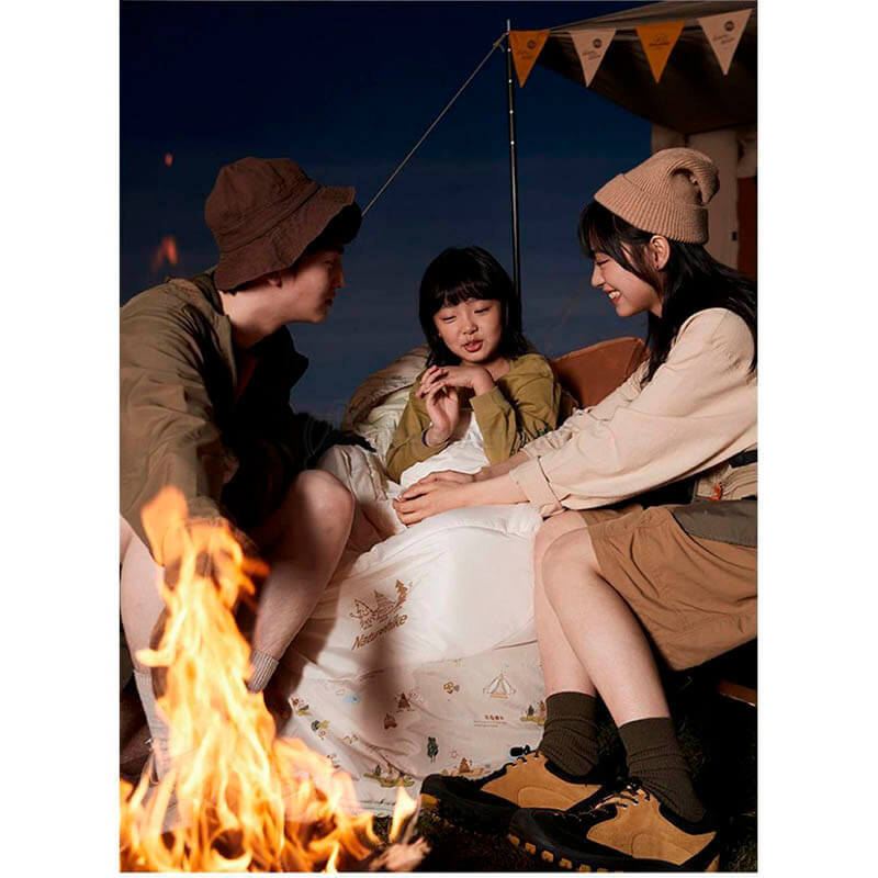 Спальный мешок детский Naturehike B180 CNH22SD001 160 см Бежевый (6927595799611)