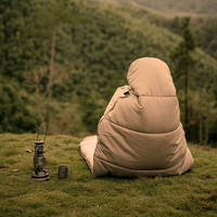 Спальный мешок Naturehike B400 NH21MSD11 220 см Кремовый/Бежевый (6927595788301)