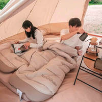Спальный мешок Naturehike B400 NH21MSD11 220 см Кремовый/Бежевый (6927595788301)