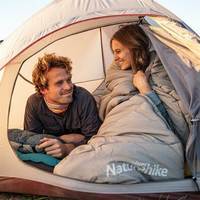 Спальный мешок Naturehike M400 NH20MSD02 (1°C) 220 см правый Зеленый (6975641886099)