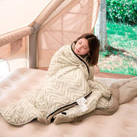Спальный мешок Naturehike DP200 CNK2300SD012 210 см Бежевый (6976023923586)