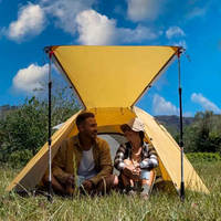 Палатка двухместная Naturehike P-Series NH18Z022-P 210T/65D Темно-зеленый (6927595762622)
