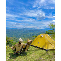 Палатка двухместная Naturehike P-Series NH18Z022-P 210T/65D Темно-зеленый (6927595762622)