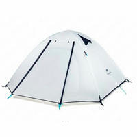 Палатка трехместная Naturehike P-Series NH18Z033-P 210T/65D Белая (6927595729663)