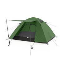 Палатка четырехместная Naturehike P-Series NH18Z044-P 210T65D Темно-зеленый (6927595762646)