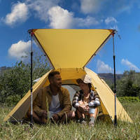 Палатка четырехместная Naturehike P-Series NH18Z044-P 210T65D Темно-зеленый (6927595762646)