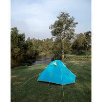 Палатка четырехместная Naturehike P-Series NH18Z044-P 210T65D Голубой (6975641888055)