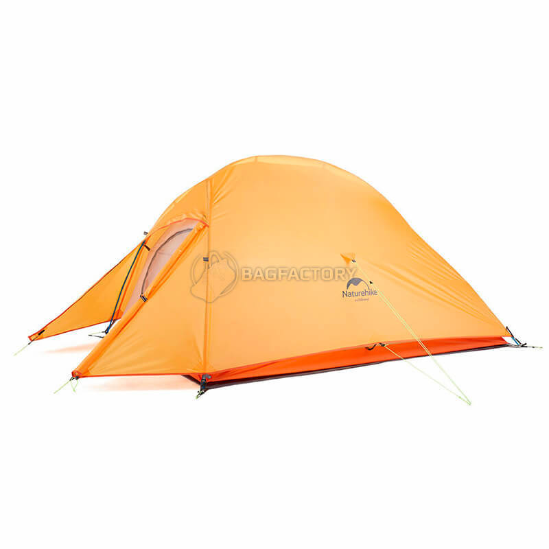 Палатка трехместная Naturehike Cloud Up 3 Updated NH18T030-T 210T Оранжевая (6927595730638)