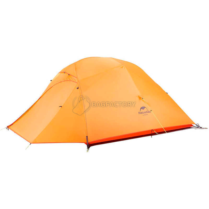 Палатка трехместная Naturehike Cloud Up 3 Updated NH18T030-T 210T Оранжевая (6927595730638)
