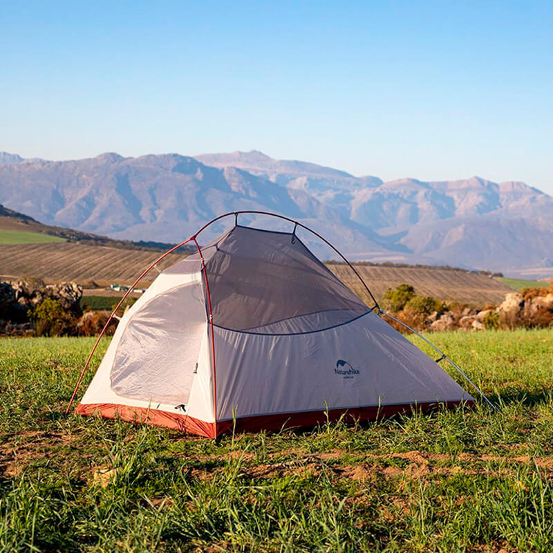 Палатка двухместная Naturehike Cloud Up 2 Updated NH17T001-T 20D Темно-синий (6927595783283)