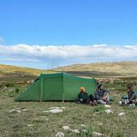 Палатка двухместная Naturehike Opalus NH20ZP001 210T с футпринтом Оранжевая (6927595750667)