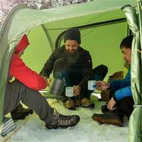 Палатка двухместная Naturehike Opalus NH20ZP001 210T с футпринтом Оранжевая (6927595750667)