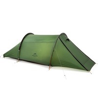 Палатка двухместная Naturehike Cloud tunnel 2 NH20ZP006 20D Темно-зеленый (6927595761977)