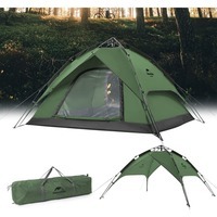 Палатка четырехместная автоматическая Naturehike NH21ZP008 Темно-зеленая (6976023920660)